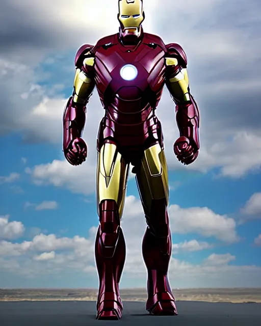 Image similar to boss ross iron man