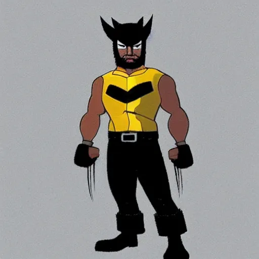 Prompt: wolverine in the style of pixar