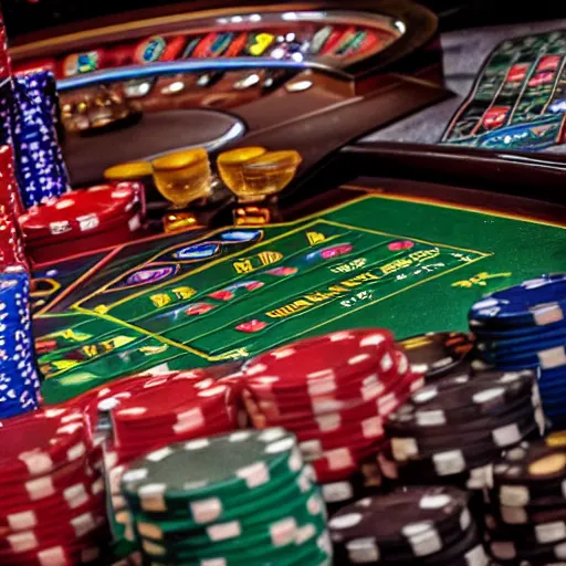 Tapis Poker Noir  Art of Gambling™