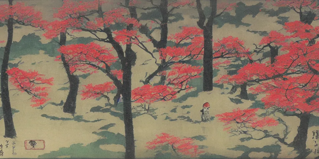 Image similar to painting by Yoshitomo Nara