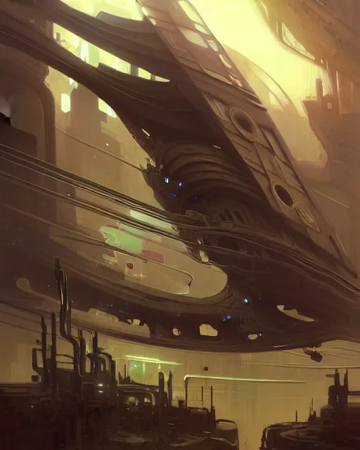 Prompt: Full shot of a spaceship squid defined factory features, intricate abstract. cyberpunk, symmetrical design features. By Richard Corben By Ruan Jia and Artgerm and Range Murata and WLOP and Ross Tran and William-Adolphe Bouguereau and Beeple. Key Art. Fantasy Illustration. award winning, Artstation, intricate details, realistic, Hyperdetailed, clean ink detailed line drawing, 8k resolution.