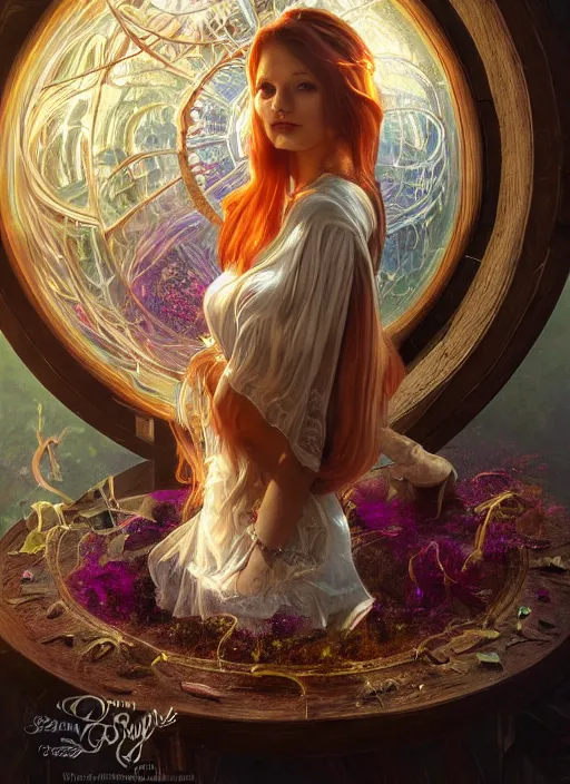 Image similar to crystal ball on a large wood stand with a beautiful dreamscape inside, studio product photography, centered, super highly detailed, professional digital painting, artstation, concept art, smooth, sharp focus, extreme illustration, unreal engine 5, photorealism, beautiful, cinematic, art by artgerm and rutkowski and alphonse mucha and loish and wlop