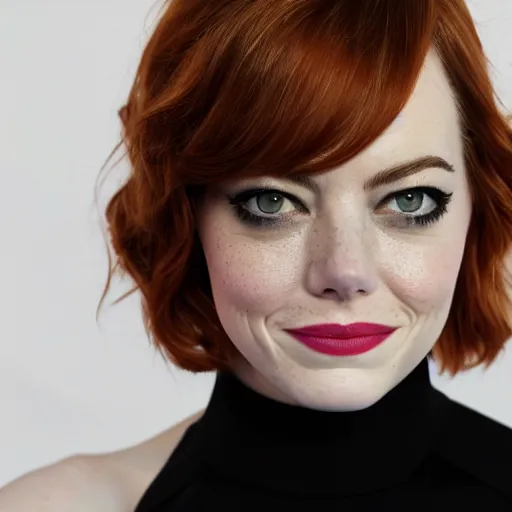 Image similar to Emma Stone as Catwoman, XF IQ4, 150MP, 50mm, F1.4, ISO 200, 1/160s, natural light