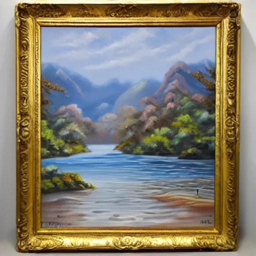 Image similar to oil painting ¥¥¥¥ kaikai kiki