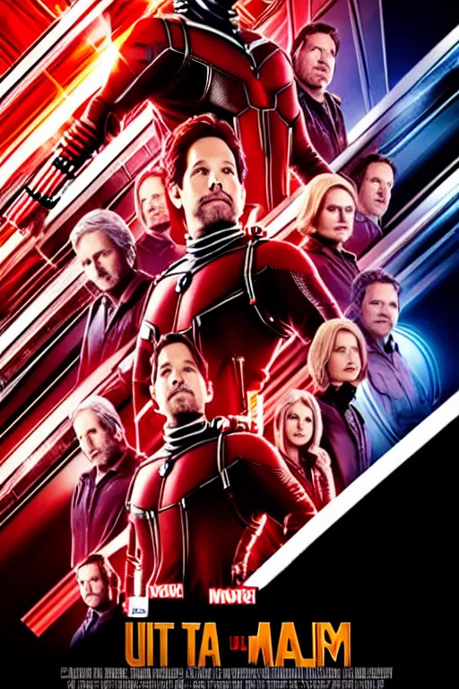 Prompt: movie poster, ant - man paul rudd playing guitar, ultra detailed fantasy, global illumination radiating a glowing aura global illumination ray tracing hdr render