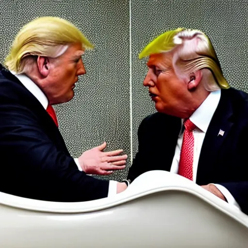 Image similar to photo of donald trump and boris johnson sitting in a bathtub