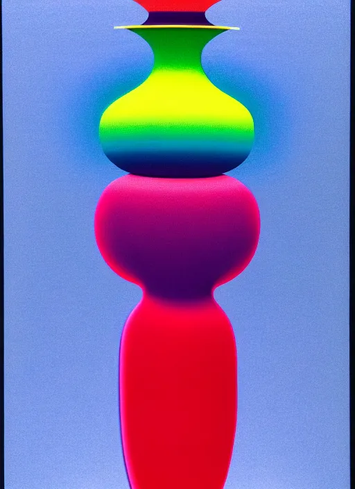 Image similar to vase by shusei nagaoka, kaws, david rudnick, airbrush on canvas, pastell colours, cell shaded, 8 k