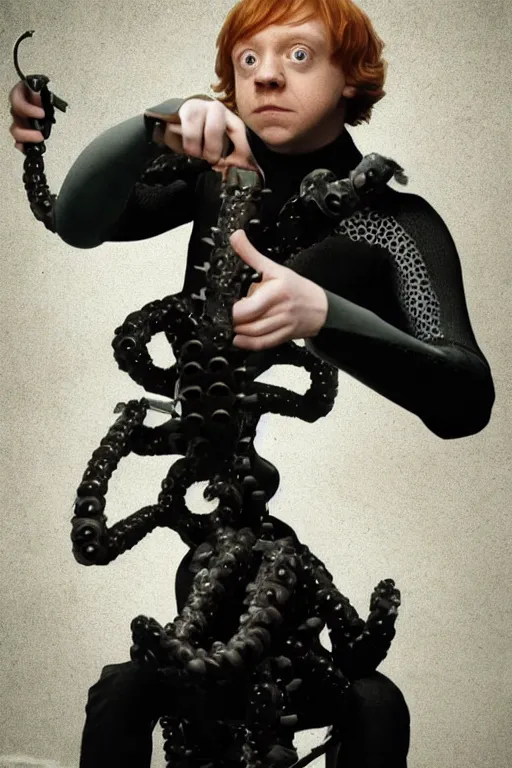 Image similar to Rupert Grint as Dr Octopus