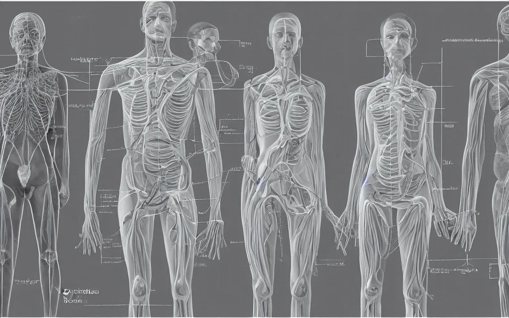 Prompt: topology of the body