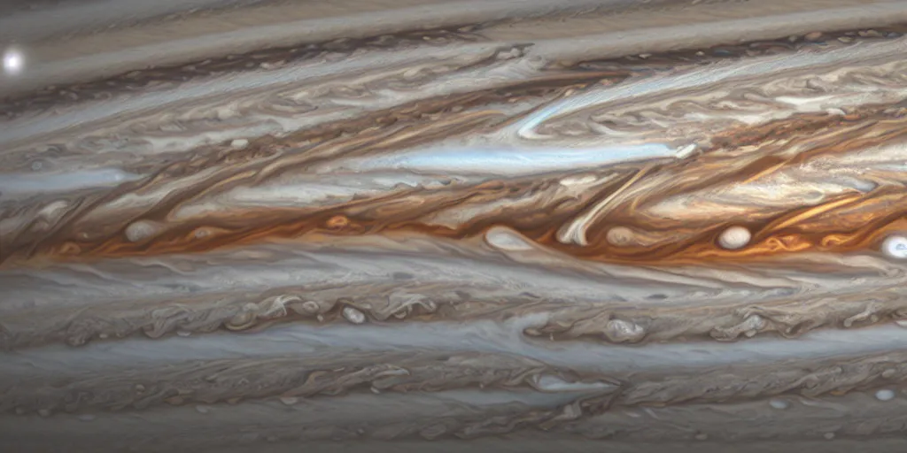 Image similar to Jupiter render, super realistic