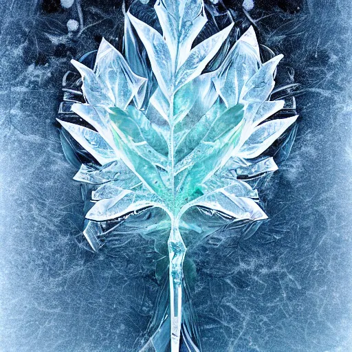 Image similar to icy soloist animation digitalart communion reflections leaf