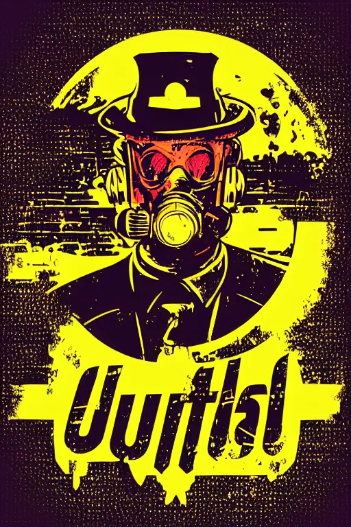 Image similar to fallout 7 6 retro futurist illustration art by butcher billy, sticker, colorful, illustration, highly detailed, simple, smooth and clean vector curves, no jagged lines, vector art, smooth andy warhol style