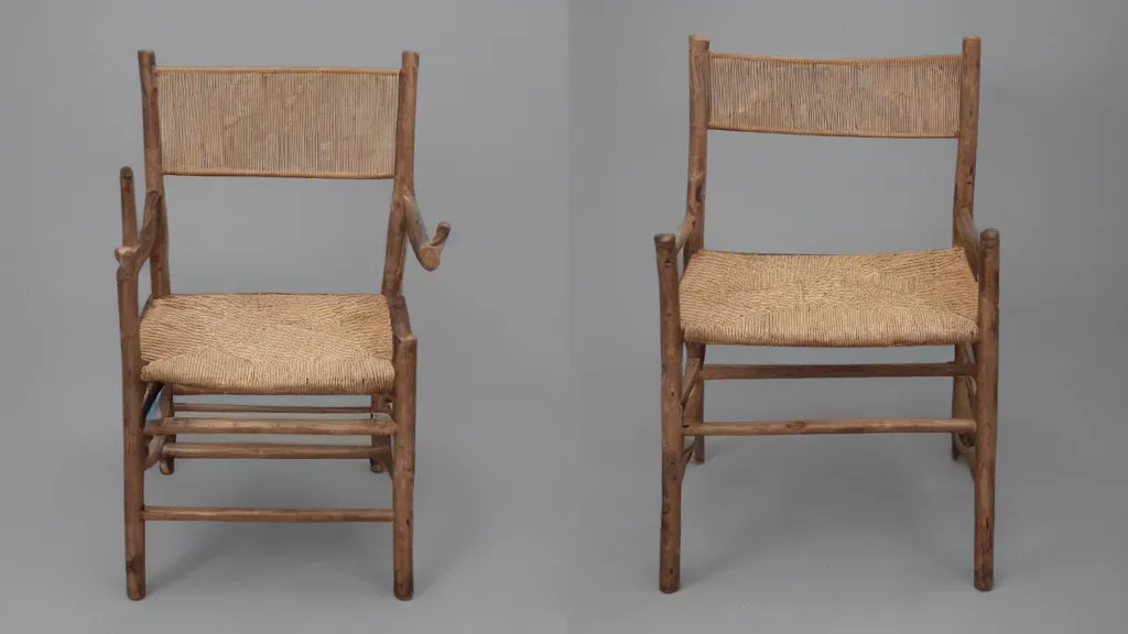 Image similar to burning chair