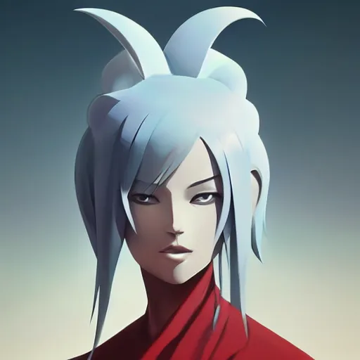 Image similar to face icon stylized minimalist bleach, loftis, cory behance hd by jesper ejsing, by rhads, makoto shinkai and lois van baarle, ilya kuvshinov, rossdraws global illumination