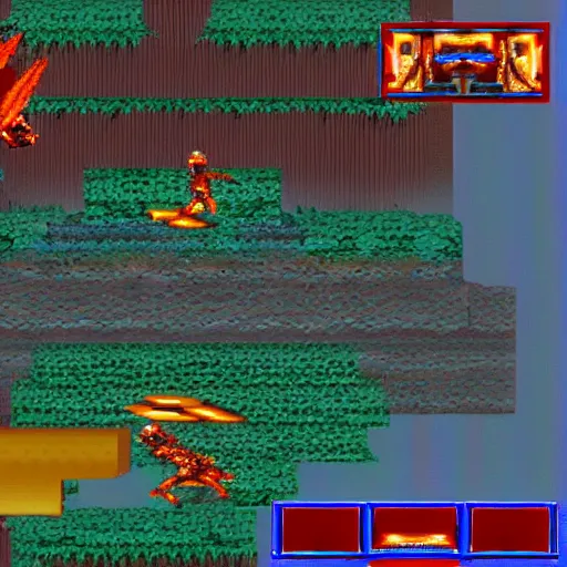 Image similar to Halo on the SNES screenshots