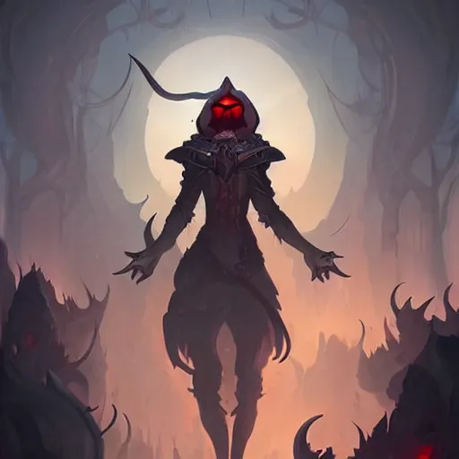 Image similar to adventure game npc by Peter Mohrbacher, dark fantasy vampire world, inspired by Diablo concept art