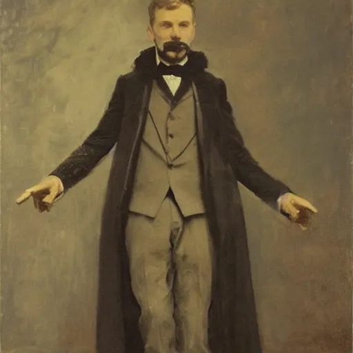 Image similar to spectre by alfred stevens