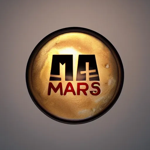 Prompt: Mars Coin , Rendered in blender , Unreal engine , Unity , Hyperdetailed