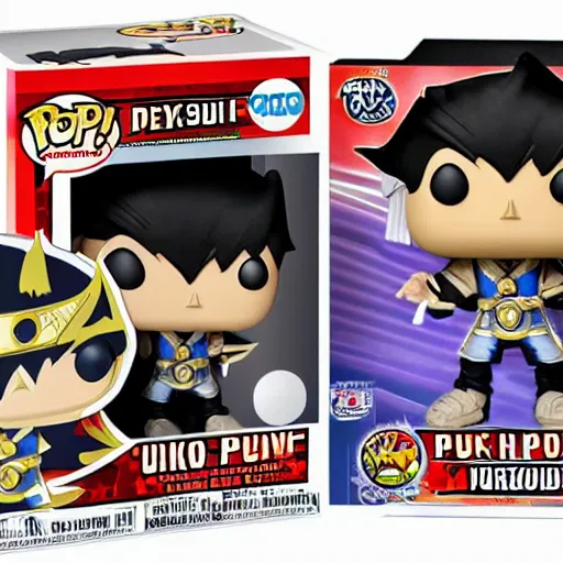 Image similar to yu - gi - oh, funko pop