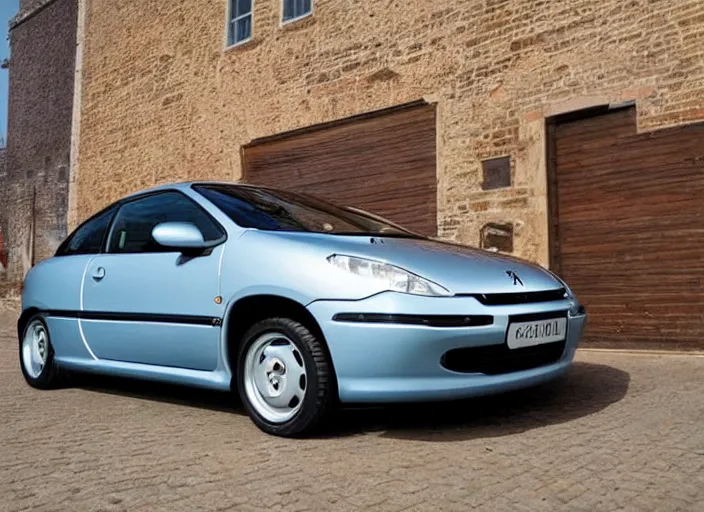 Image similar to peugeot 2 0 6 muscle car