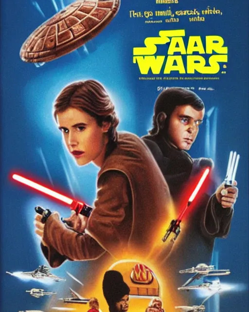 Image similar to Movie Poster for McDonalds Star Wars