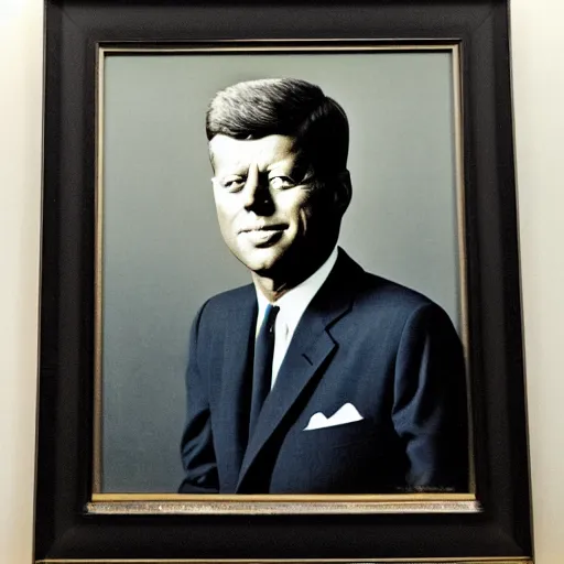 Image similar to john f. kennedy portrait