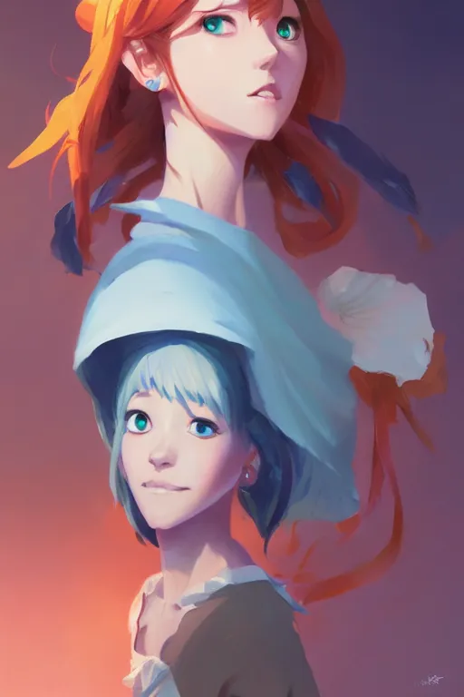 Prompt: Ayaya portrait, by Jesper Ejsing, RHADS, Makoto Shinkai and Lois van baarle, ilya kuvshinov, rossdraws global illumination