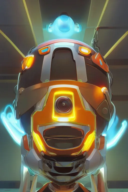 Image similar to metabots medabots medarotto medarot robot minimalist comics helmet mask neon cybereye, behance hd by jesper ejsing, by rhads, makoto shinkai and lois van baarle, ilya kuvshinov, rossdraws global illumination ray tracing hdr radiating a glowing aura