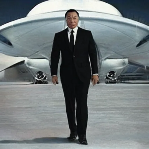 Image similar to Muscular Nursultan Nazarbayev stylized as James Bond