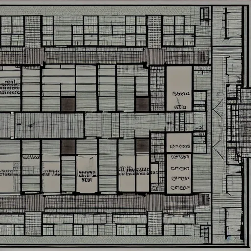 Image similar to floor plan, gothic castle, architecture