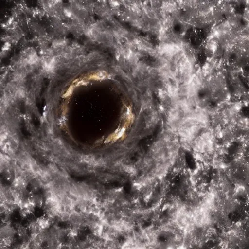 Image similar to a black hole dematerializing planet earth