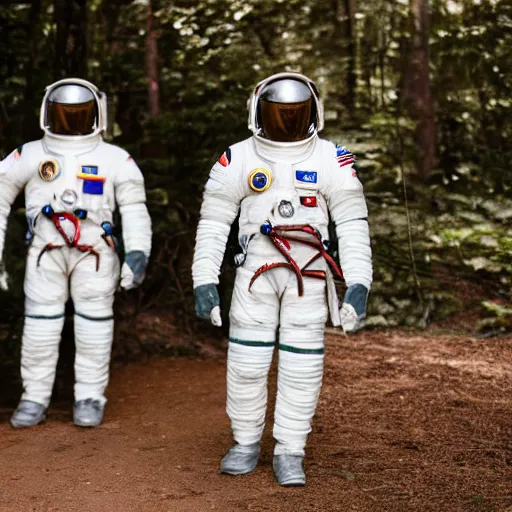 Prompt: space suits for Knights templars, photo shoot, photography by annie leibovitz, sigma 85mm 1.4, glows