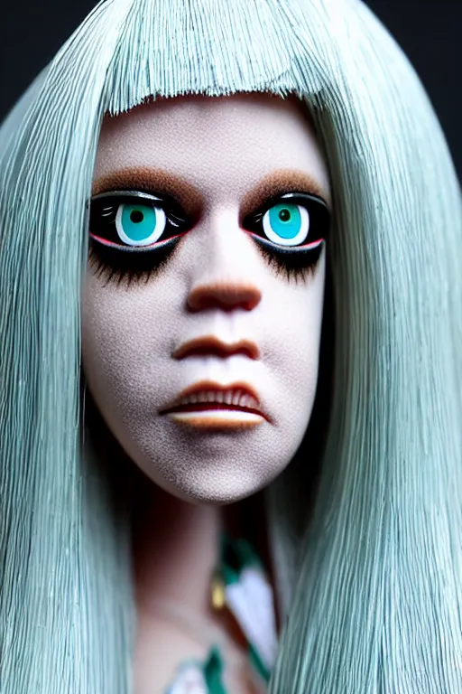 Image similar to genesis p - orridge barbie doll, highly detailed photograph, 8 k