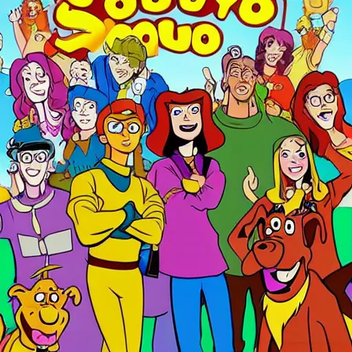 Image similar to scooby doo