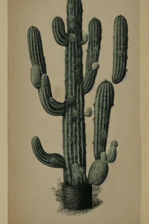 Image similar to anatomical diagram of a cactusman