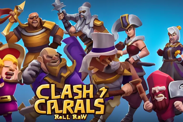 Image similar to new clash royal characters