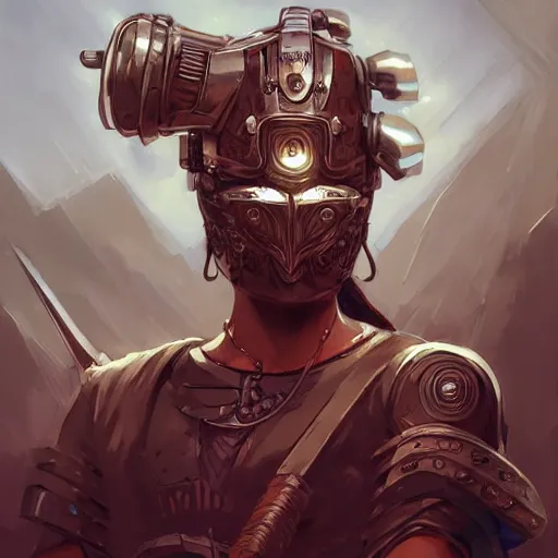 Image similar to cyberpunk viking helmet mask warrior goddess robot ninja fantasy, art gta 5 cover, official fanart behance hd artstation by jesper ejsing, by rhads, makoto shinkai and lois van baarle, ilya kuvshinov, ossdraws