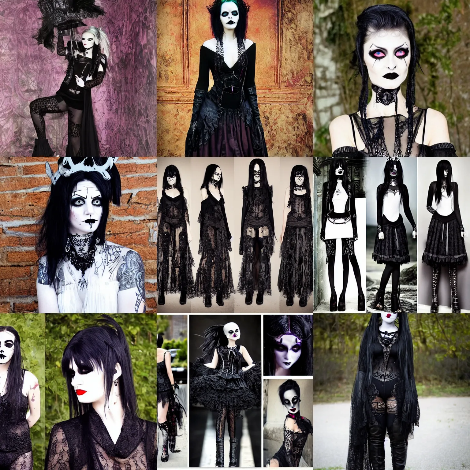 Gothic Punk Girl - v1.0, Stable Diffusion LoRA