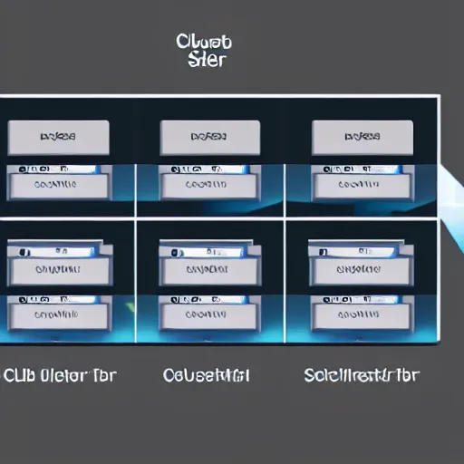 Prompt: clustered web servers