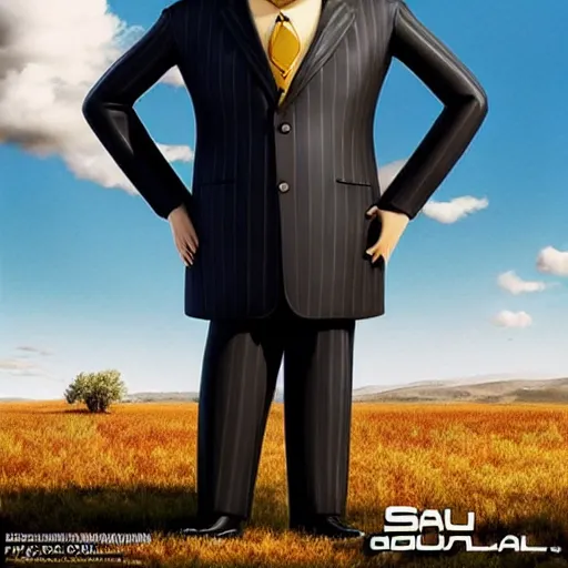 Prompt: saul goodman as gru