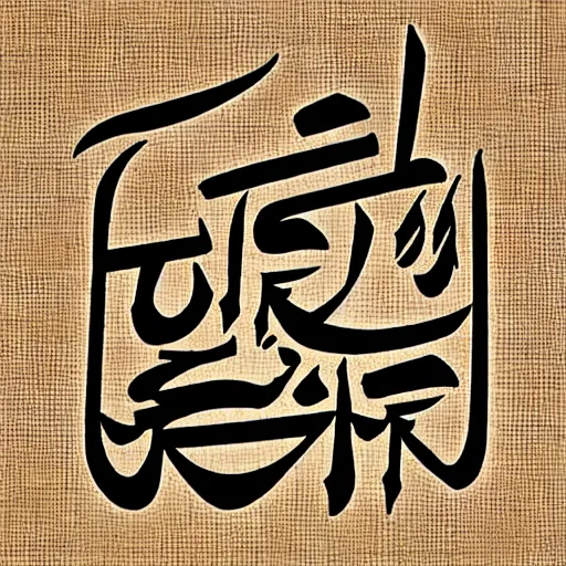 Image similar to arabic kanji