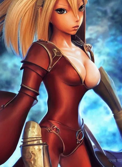 Image similar to a full portrait photo of real - life garnet iconic character official artwork in a final fantasy ix, f / 2 2, 3 5 mm, 2 7 0 0 k, lighting, perfect faces, award winning photography.