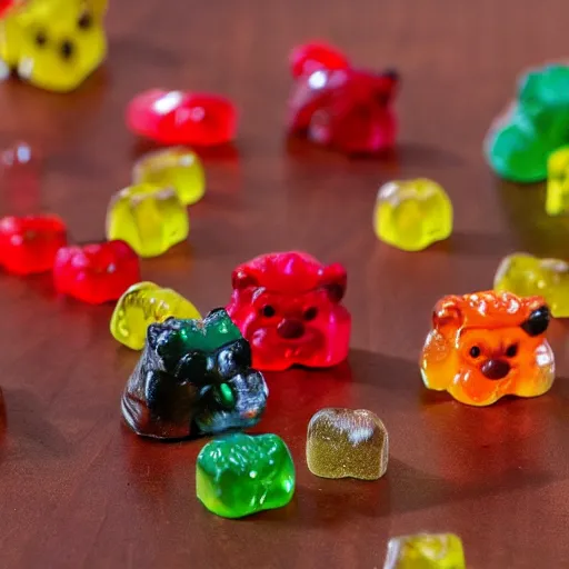 Image similar to photo of gummy bear ewoks