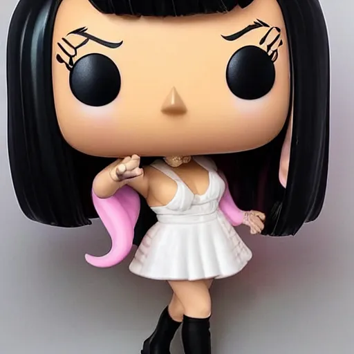 Image similar to an amazing exclusive funko pop of Lisa from Blackpink, trending in Pinterest, premium,