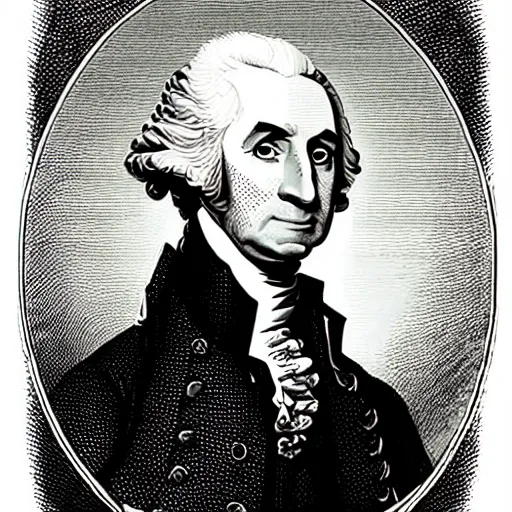 Image similar to george washington by dr. seuss,