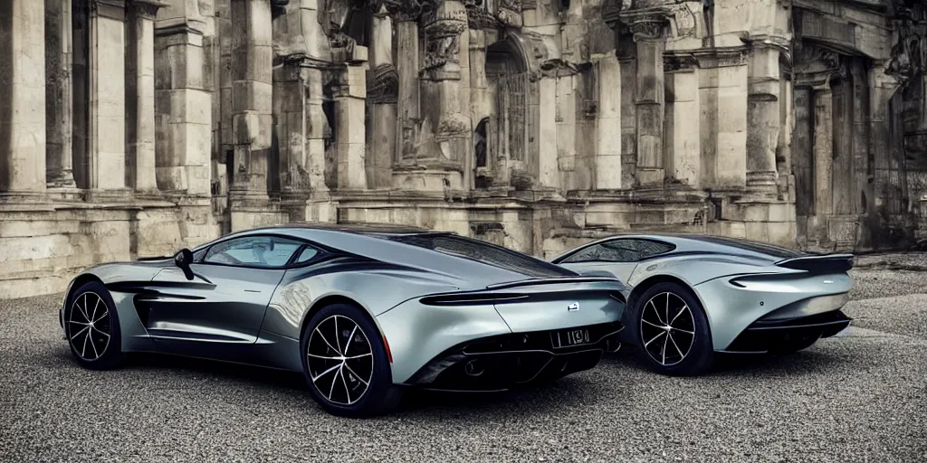 Prompt: “2022 Aston Martin One-77, rear facing”