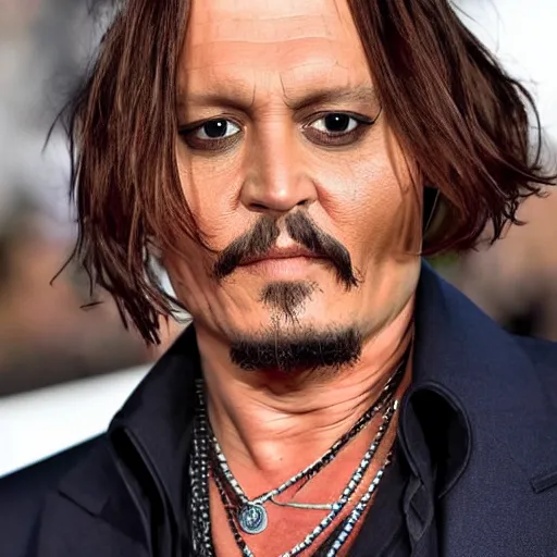 Image similar to Johnny Depp as Jesus Christ