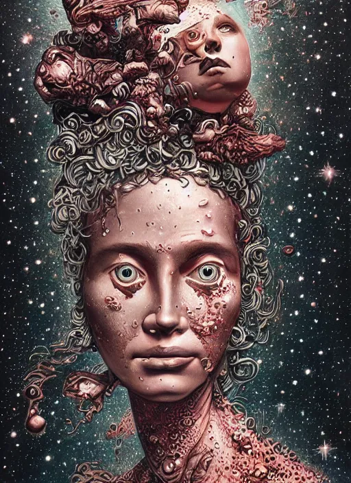 Image similar to Mars goddess painting by Dan Hillier, trending on artstation, artstationHD, artstationHQ, 4k, 8k