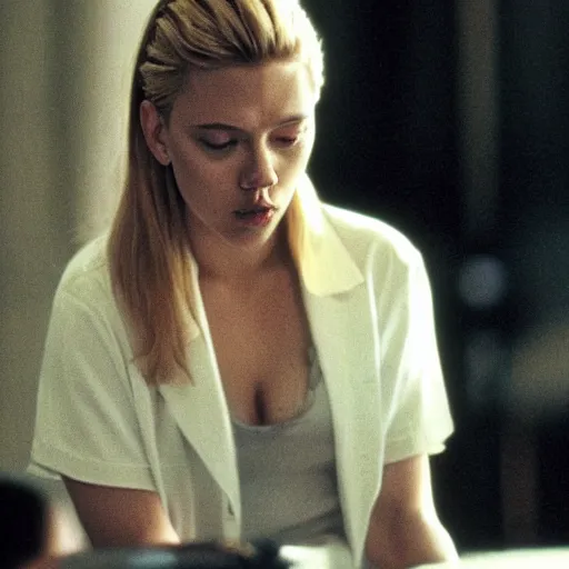 Image similar to a still of Scarlett Johansson in eXistenZ (1999)