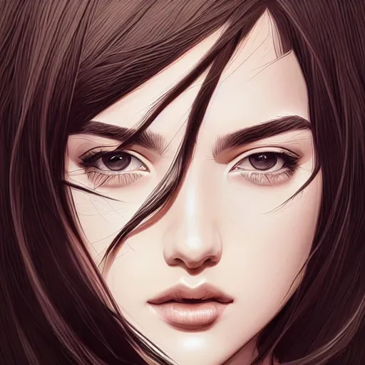 Prompt: mind crush, beautiful, detailed symmetrical close up portrait, intricate complexity, in the style of artgerm and ilya kuvshinov, cel shaded